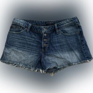 Lucky Brand Dark Blue Denim Jean Shorts